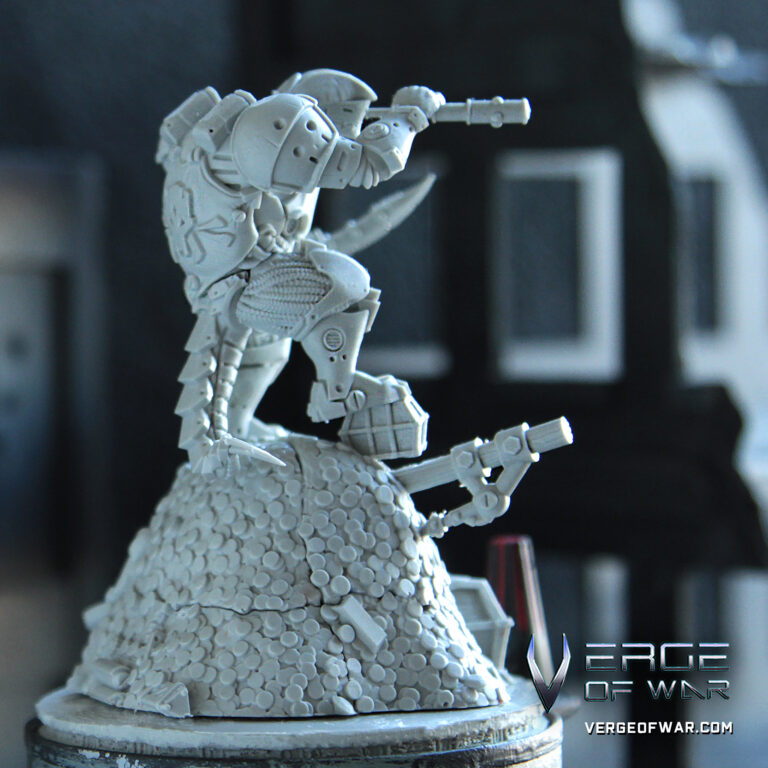 Lucky Bastard, collectible miniature 100 mm Verge of war